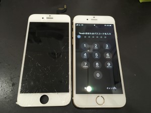 iPhone6s 画面修理