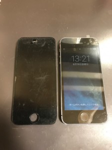 iPhone5s 液晶画面修理