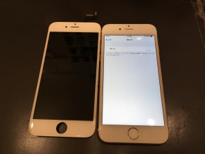 iPhoneSE　液晶修理