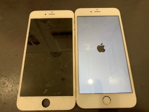 iPhone6+画面修理