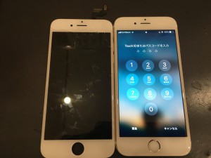 iPhone6S　液晶故障