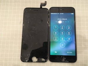 iPhoneSE 画面修理