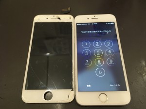 iPhone6S　パネル破損