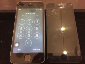 iPhone5s画面修理