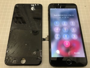 Iphone8　液晶修理後