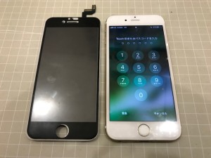 iphone6S　液晶表示不能