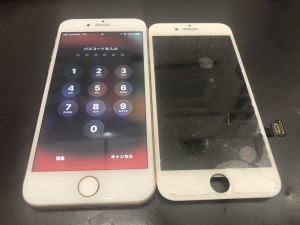 iPhone7+ 画面修理