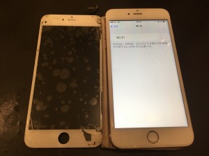 iPhone6s　画面修理