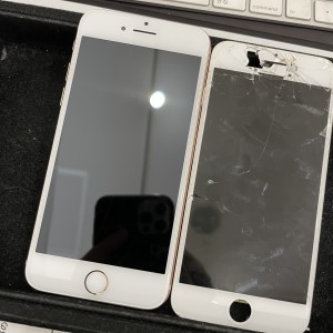 iPhone8 修理完了