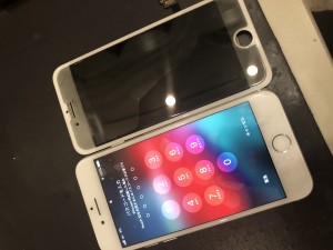 iPhone８画面修理