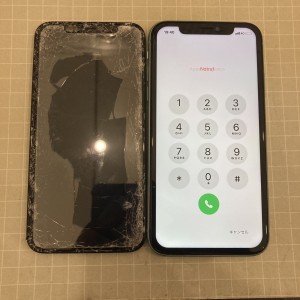iPhone ゴーストタッチ　画面修理