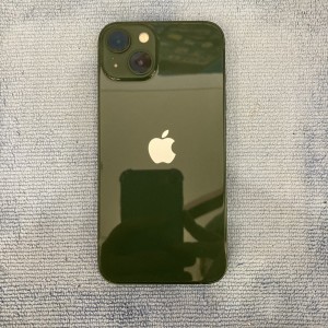 iPhone13 グリーン　スマホガラスコーティング