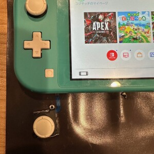 switch Liteアナログスティック修理