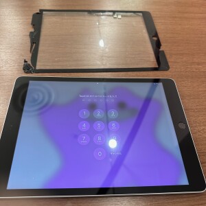 iPad９世代画面割れ修理