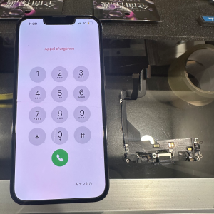 iPHone11ドックコネクター修理