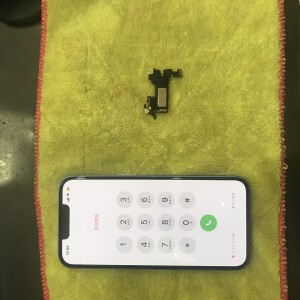 iPhone12　スピーカー修理