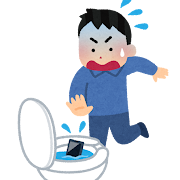 smartphone_suibotsu_toilet