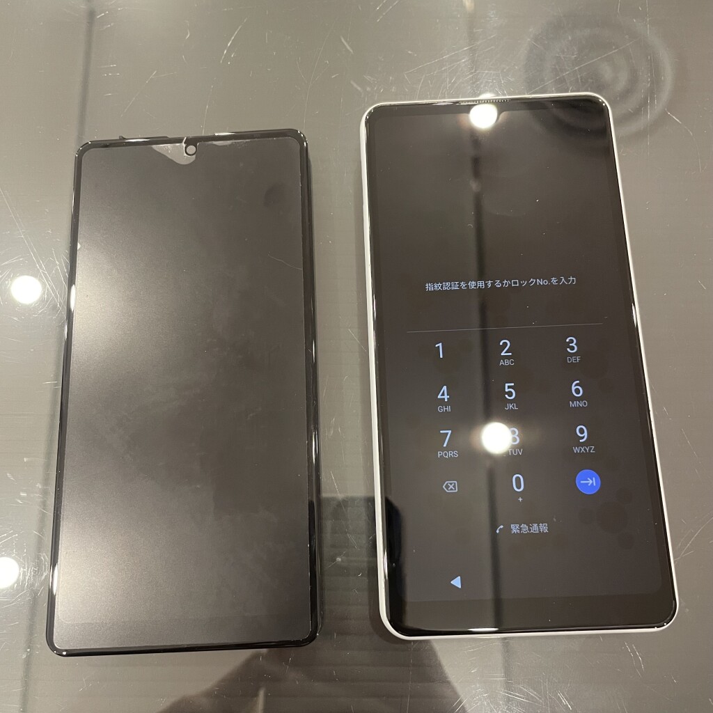 AQUOS Sense８画面修理　下京区JR京都駅